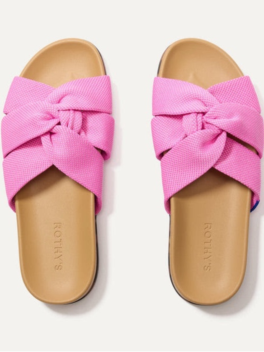 Rothy's Twist Slides in Snapdragon